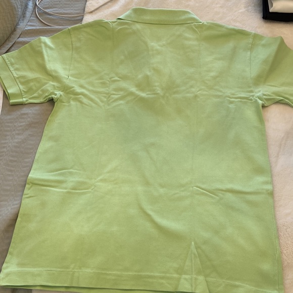 Lacoste mens polo size 5 in lime green - Picture 4 of 5